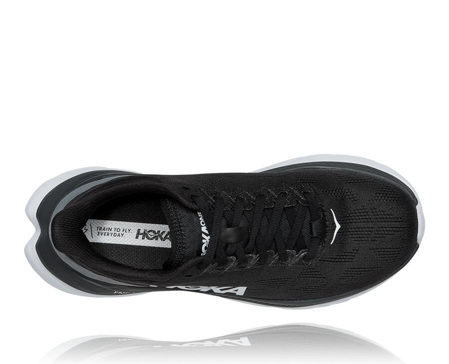 Hoka One One Tenisky Damske Čierne/Biele - Mach 4 - 36057-DOLZ